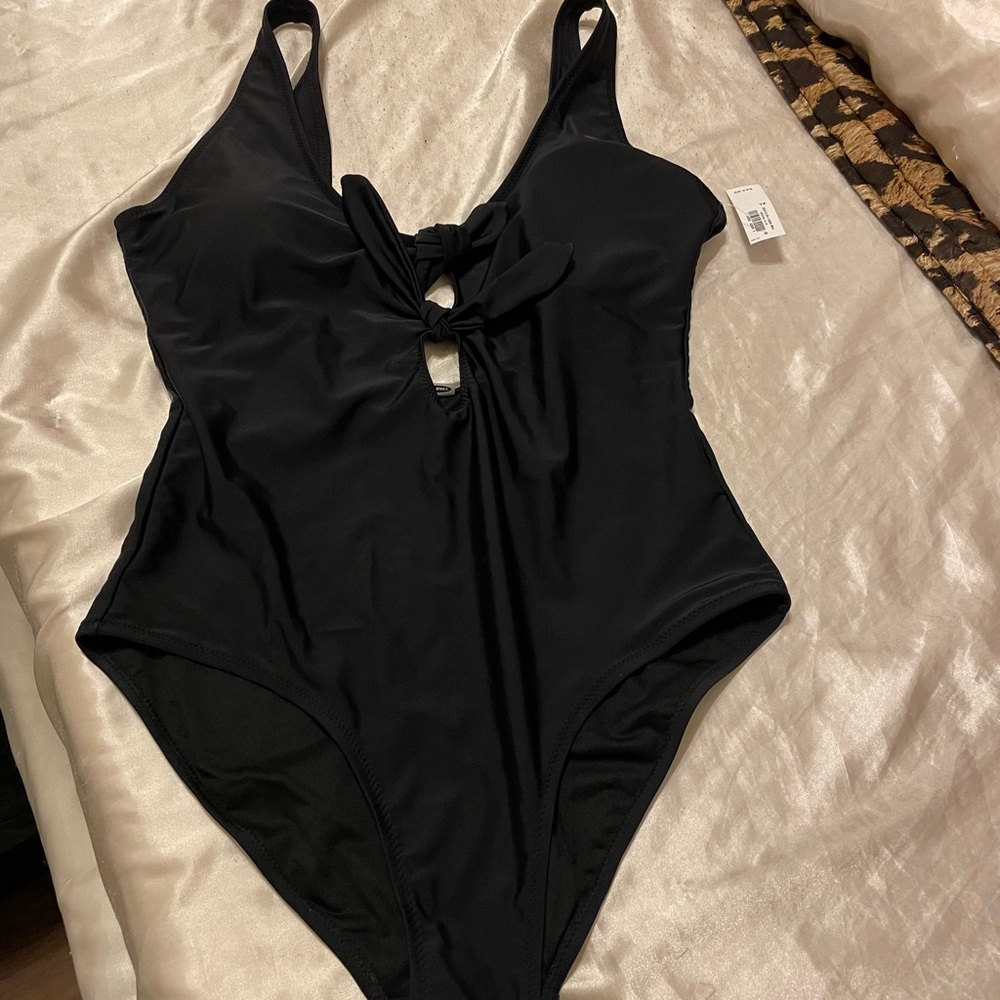 Black, One Piece Old Navy Swimsuit